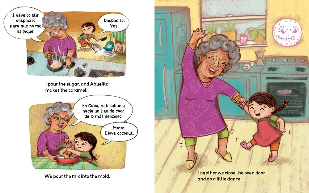 Abuelita and I Make Flan by Adriana Hernández Bergstrom (Hardcover)