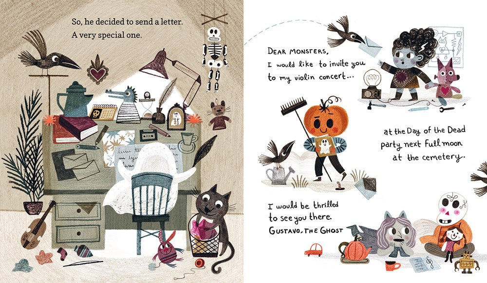 Gustavo, the Shy Ghost by Flavia Z. Drago (Hardcover)