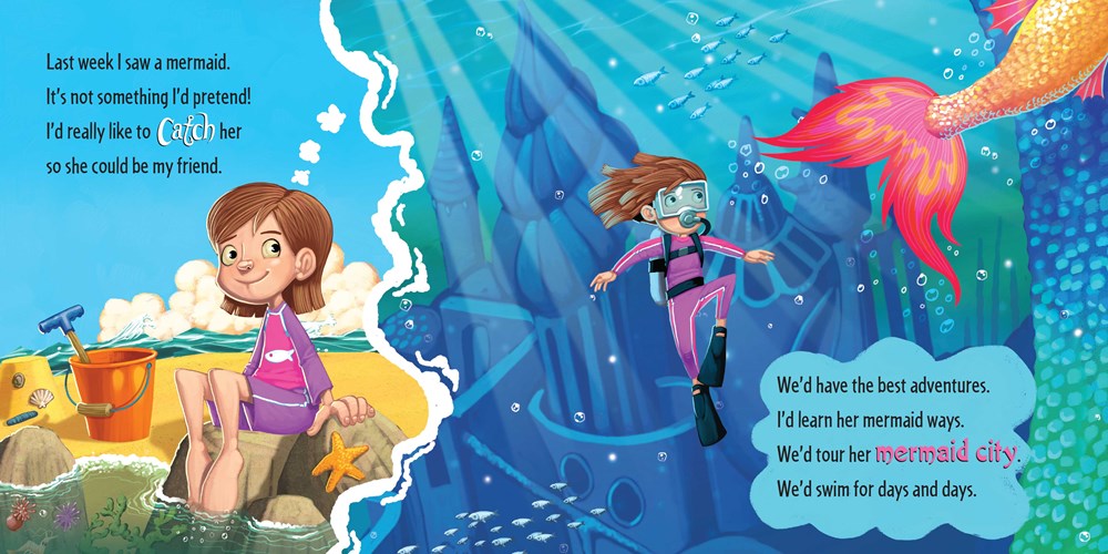 How to Catch a Mermaid by Adam Wallace (Hardcover)