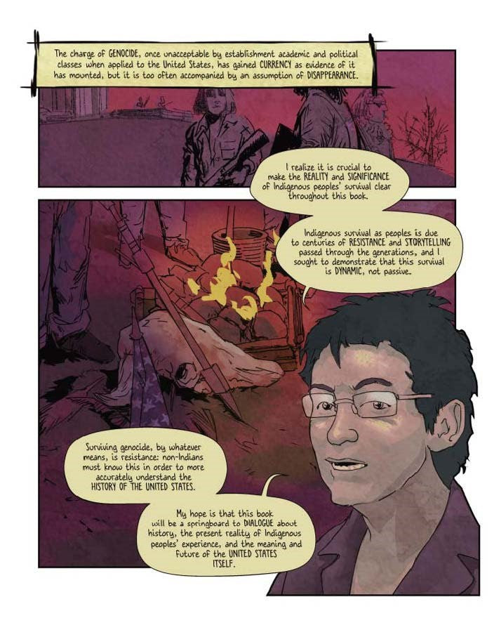 Roxanne Dunbar-Ortiz's Indigenous Peoples' History of the United States: A Graphic Interpretation (ReVisioning History) by Paul Peart-Smith (Hardcover)