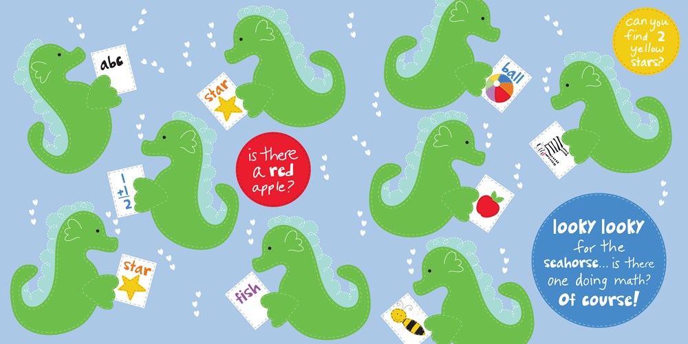 Looky Looky Little One Under The Sea by Sandra Magsamen (Board Book)