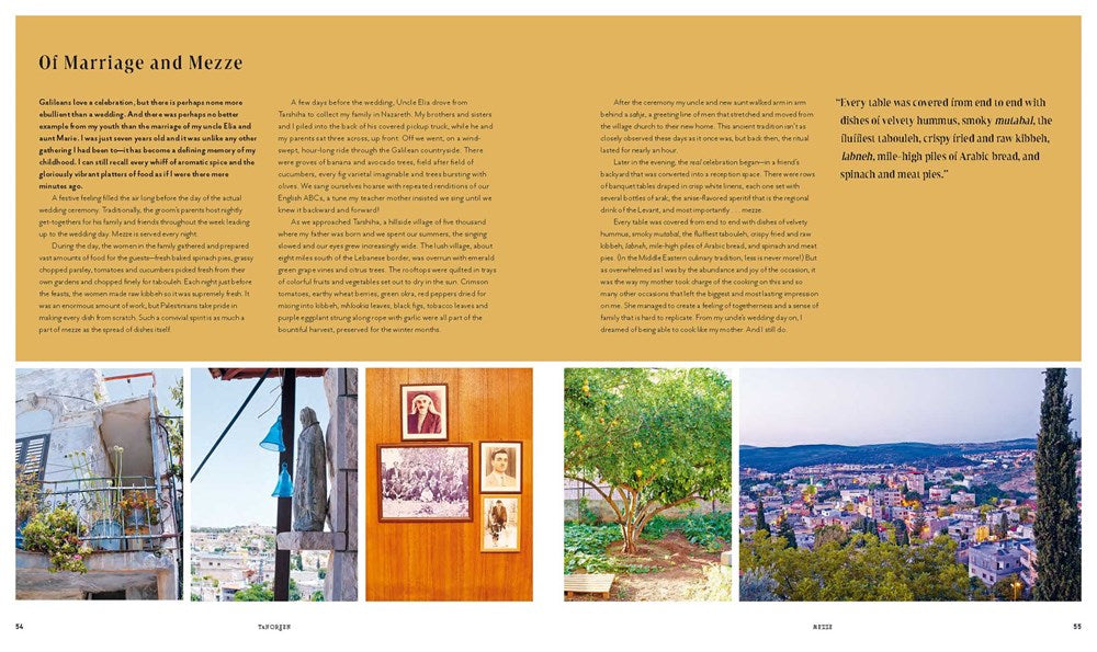 Tanoreen: Palestinian Home Cooking in Diaspora; A new and expanded edition of Olives, Lemons, and Za'atar by Rawia Bishara, Peter Cassidy (Hardcover)