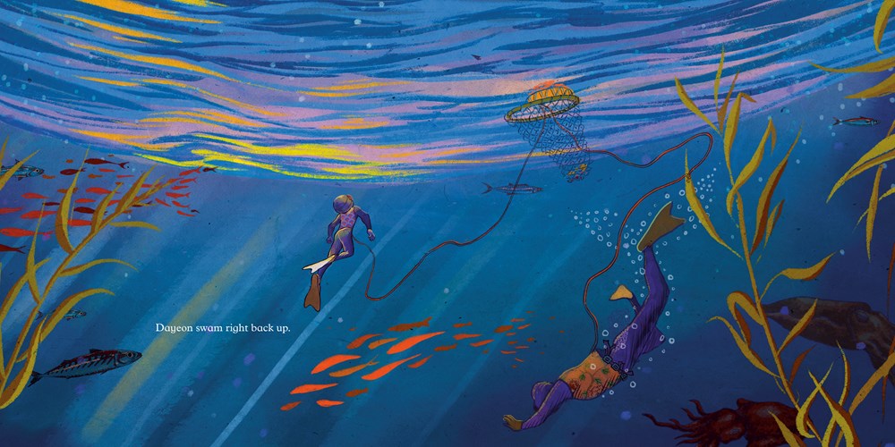 The Ocean Calls: A Haenyeo Mermaid Story by Tina Cho (Hardcover)