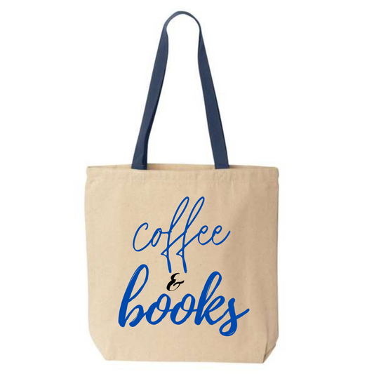 Coffee and Books Tote Bag