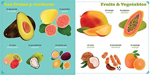 Tons of Palabras: Comida: An English & Spanish Book for the Real World (Board Book)