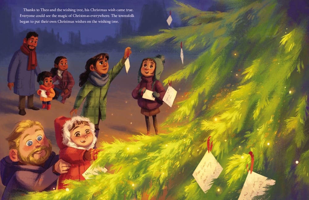 The Wishing Tree by Meika Hashimoto (Hardcover)