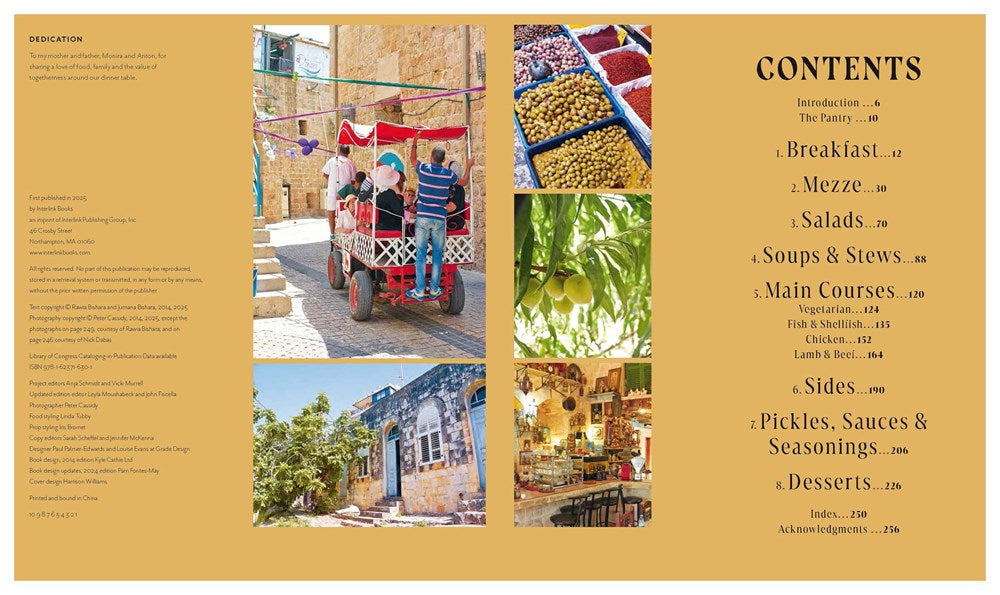 Tanoreen: Palestinian Home Cooking in Diaspora; A new and expanded edition of Olives, Lemons, and Za'atar by Rawia Bishara, Peter Cassidy (Hardcover)