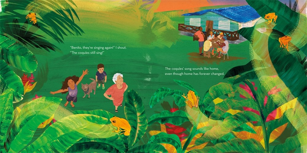 The Coquíes Still Sing: A Story of Home, Hope, and Rebuilding by Karina Nicole González (Hardcover)