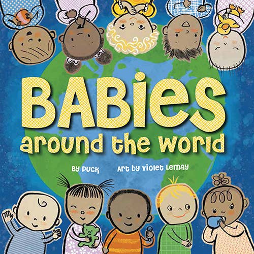 Babies Around the World by Puck (Board Book)