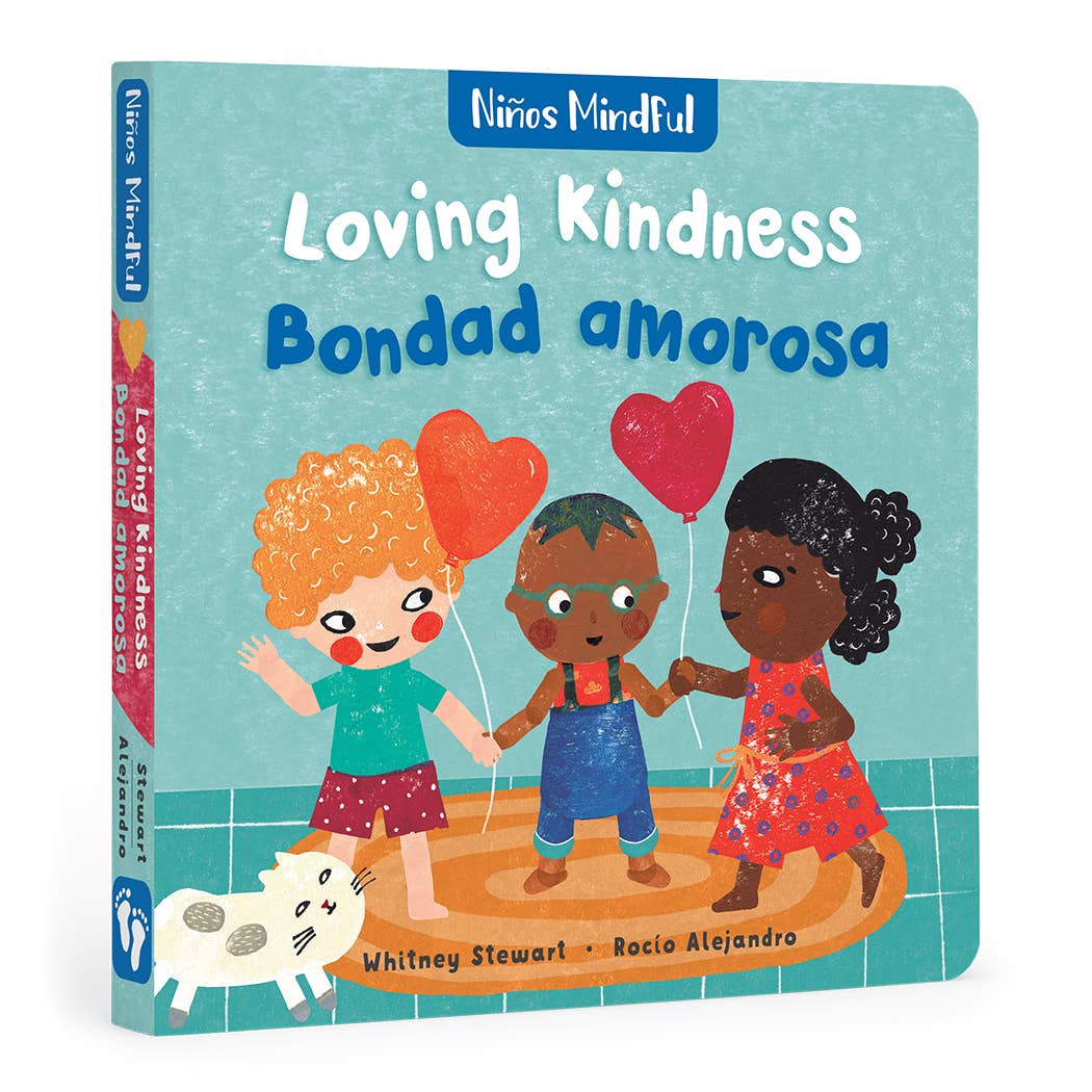 Niños Mindful: Loving Kindness / Bondad amorosa by Whitney Stewart (Board Book)