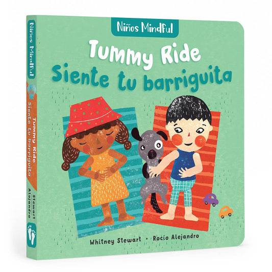 Niños Mindful: Tummy Ride / Siente Tu Barriguita by Whitney Stewart (Board Book)
