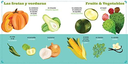 Tons of Palabras: Comida: An English & Spanish Book for the Real World (Board Book)