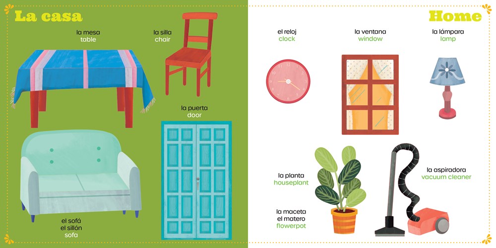 Tons of Palabras: Casa Y Familia: An English & Spanish Book for the Real World (Board Book)