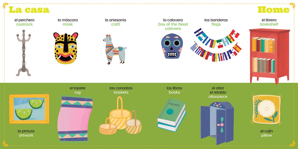 Tons of Palabras: Casa Y Familia: An English & Spanish Book for the Real World (Board Book)