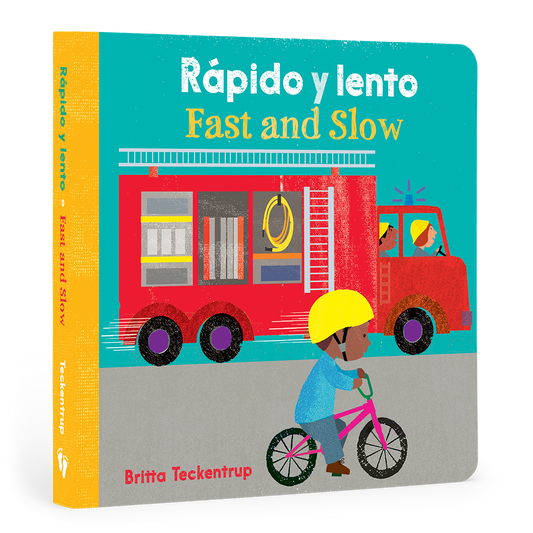 Rápido y lento / Fast and Slow by Britta Teckentrup (Board Book)