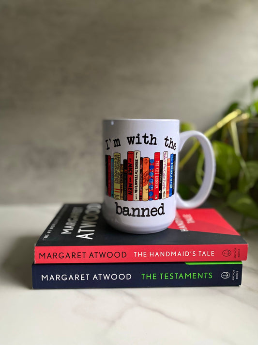 I'm with the Banned Mug by Bookish Love Co.