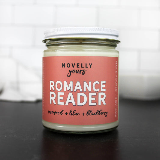 Romance Reader Candle by Novelly Yours Candles